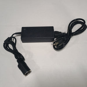 5' Standard power supply with female adapter for a cigarette-style charger